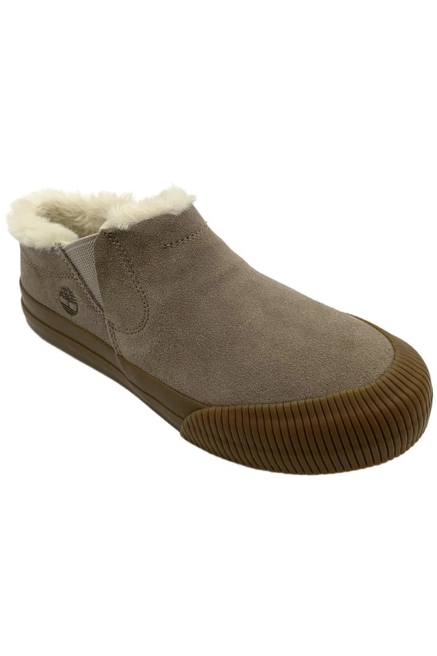Timberland Women's Skyla Bay Suede Warm Lined Clogs Taupe - Medium